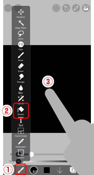 ibisPaint手机绘画工具之滤镜: 发光 (外部)—手机绘画77