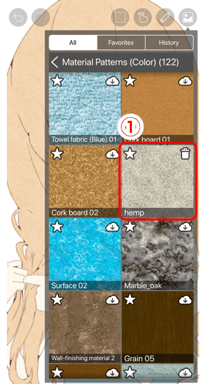 ibisPaint教你用手机画画之滤镜: 湿边—手机绘画74