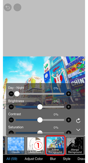 Anime Scene Page Border And Printable Background in Word - Slidesdocs