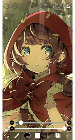 115 フィルター 描画 同心円波グラデーション Ibispaintの使い方